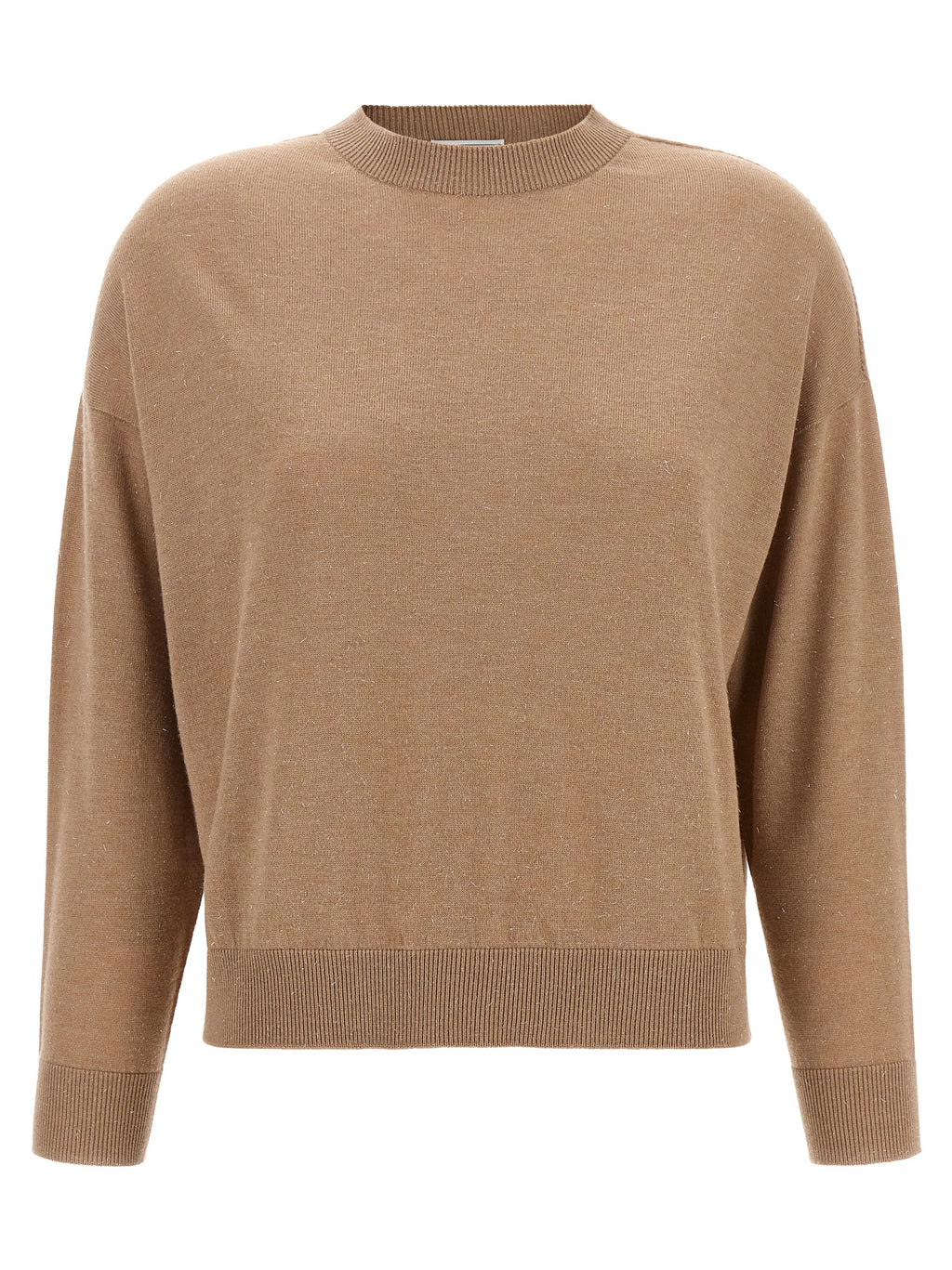 Peserico Beige Virgin Wool Cardigan