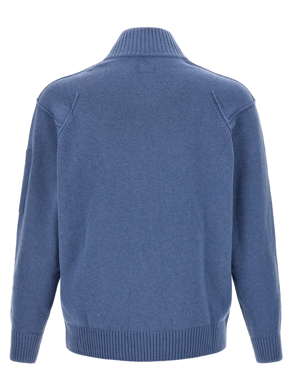 C.P. Company Blue Wool Cardigan