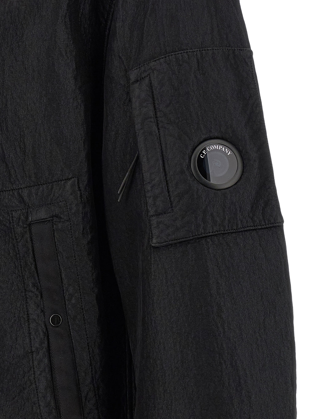 C.P. Company Black Polyamide Shell Jacket