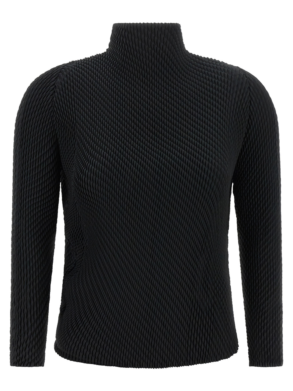 Issey Miyake Black Polyester Shirt