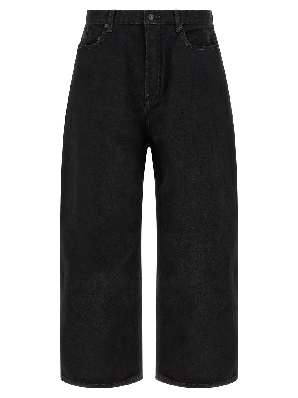 Balenciaga Black Cotton Jeans Denim
