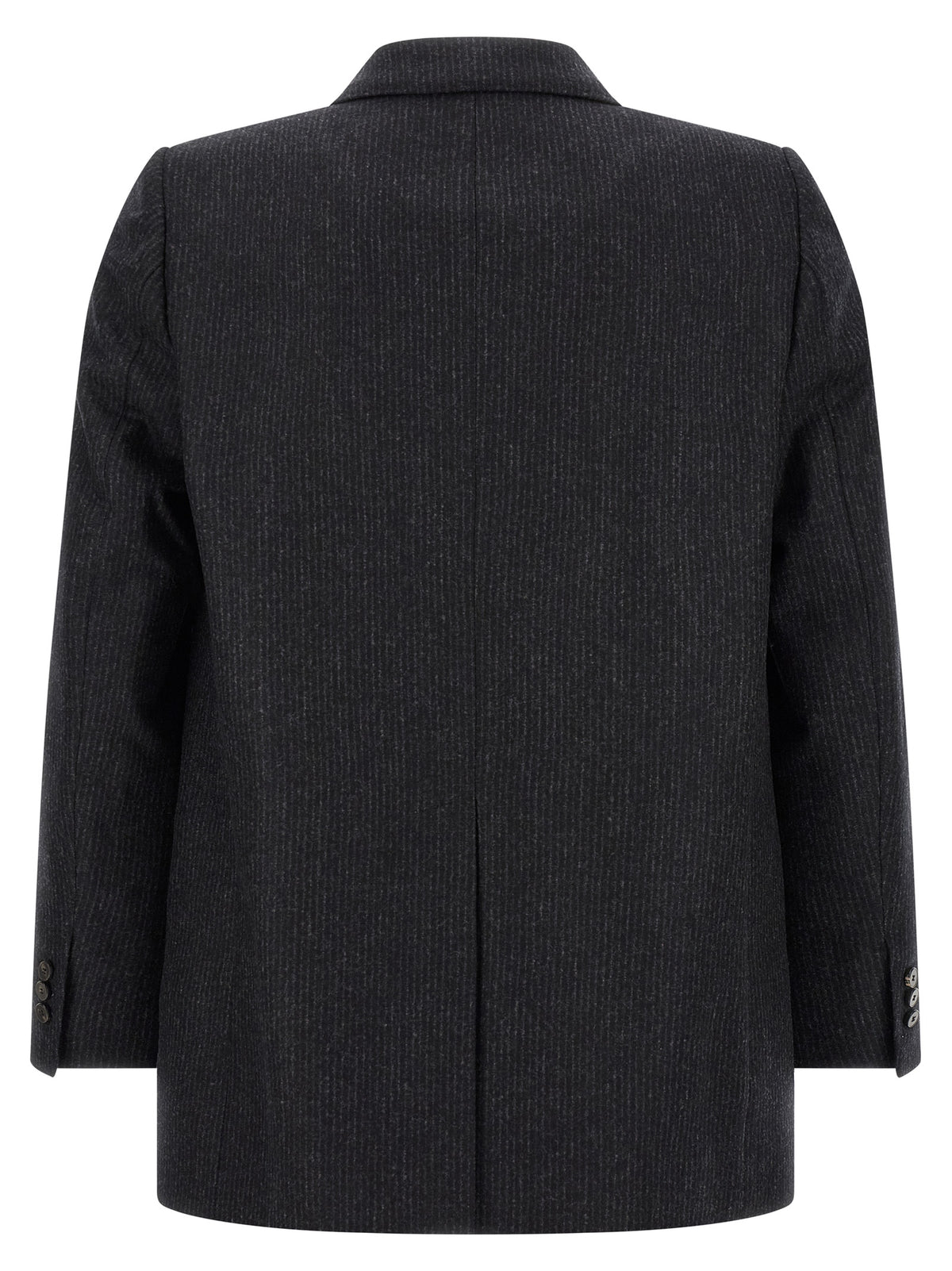 Alberto Biani Gray Wool Blazer