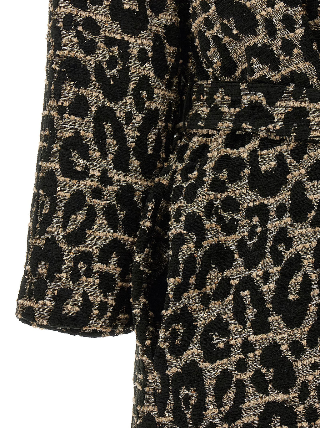 Herno Black Acetate Coat