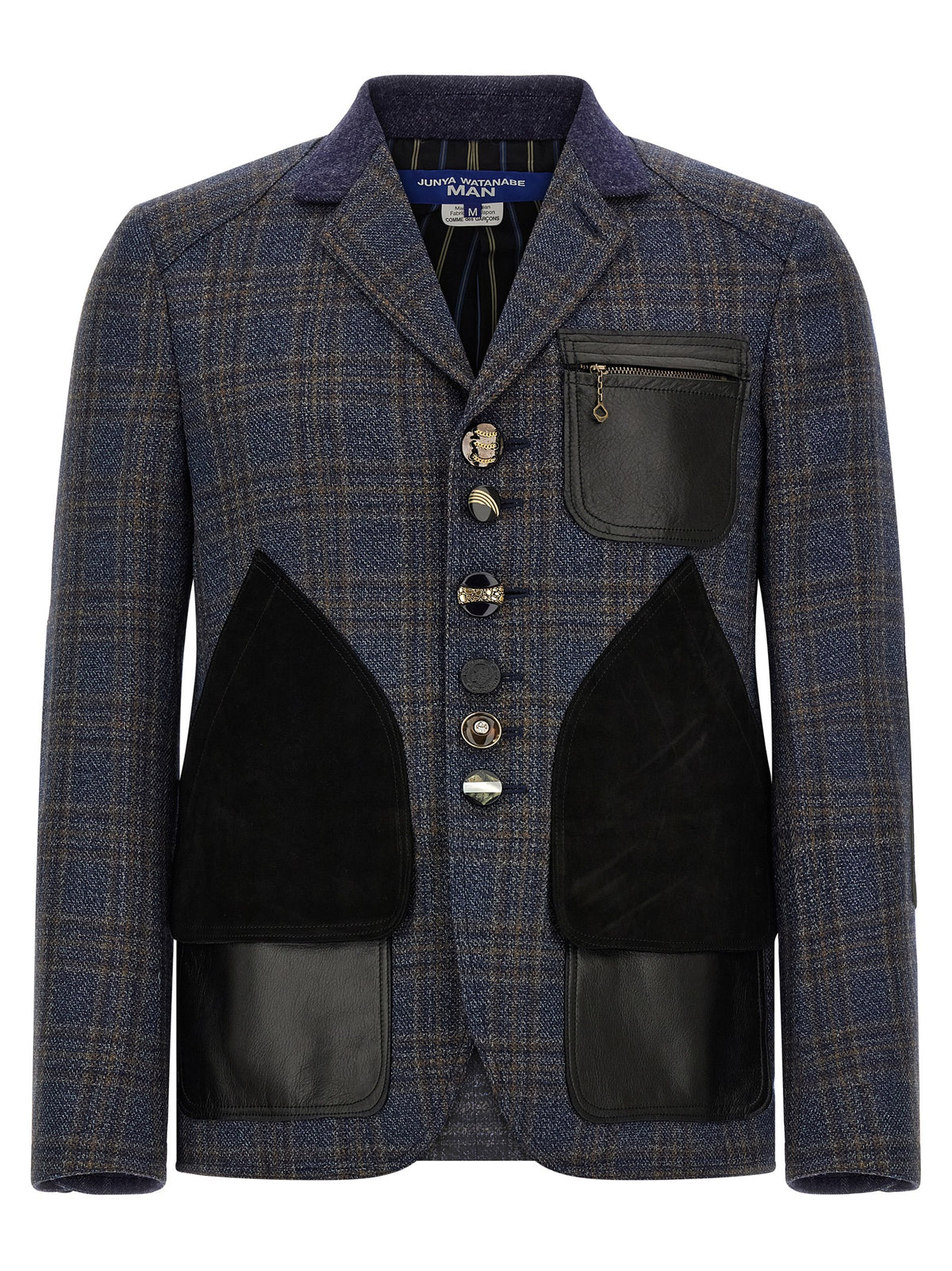 Junya Watanabe Blue Wool Blazer