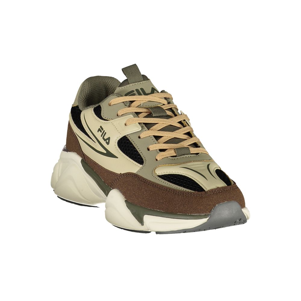 Fila Brown Polyester Men's Sneaker