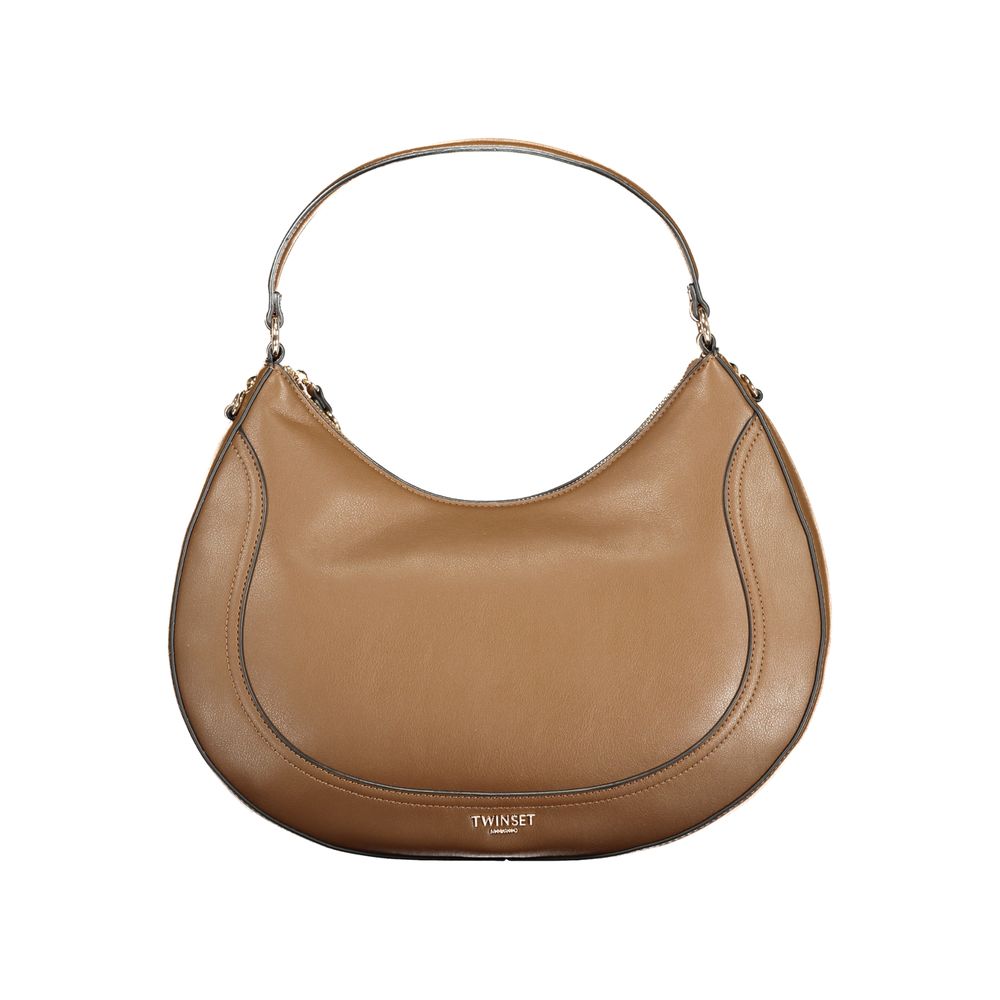 Twinset Brown Polyurethane Women's Bag