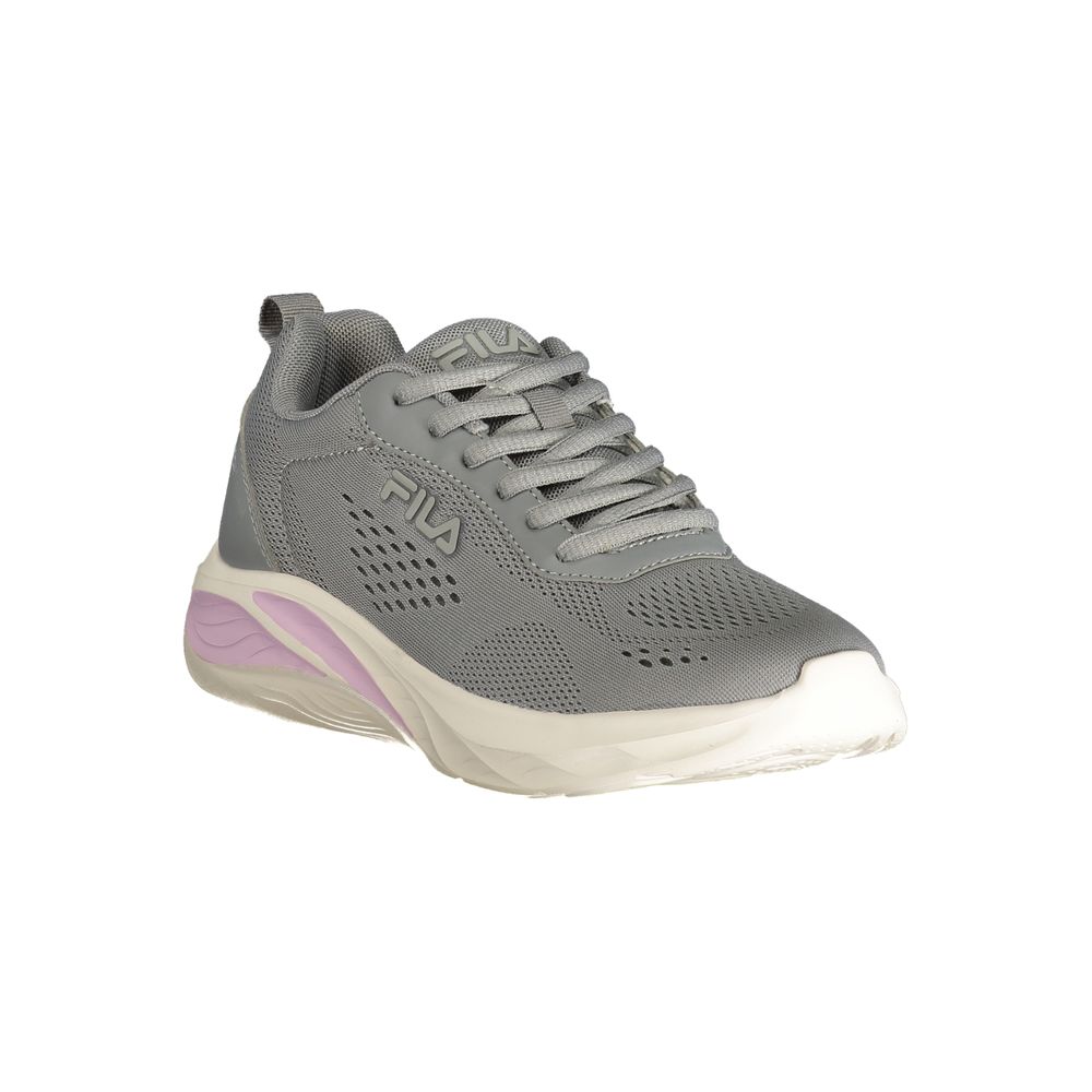 Fila Gray Polyester Women's Sneaker