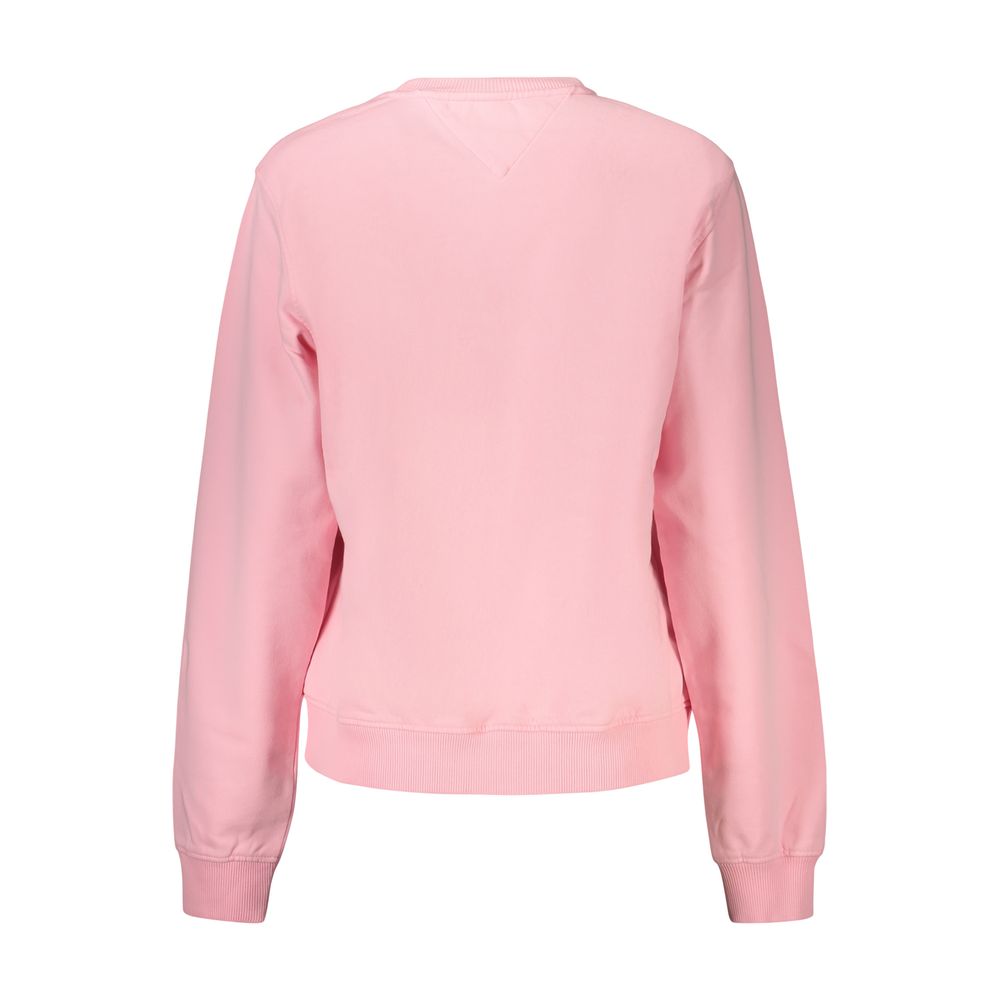 Tommy Hilfiger Pink Cotton Women's Sweatshirt