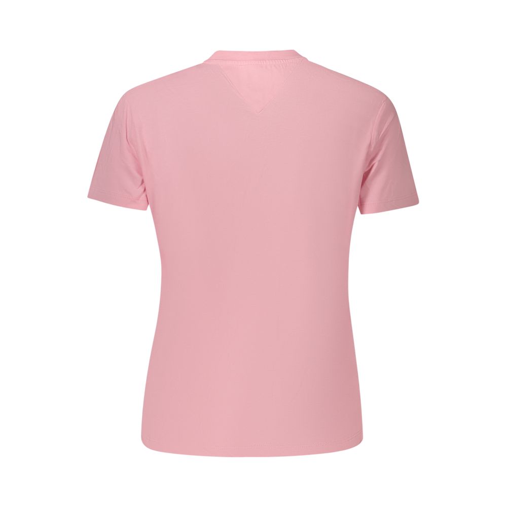 Tommy Hilfiger Pink Cotton Women's T-Shirt