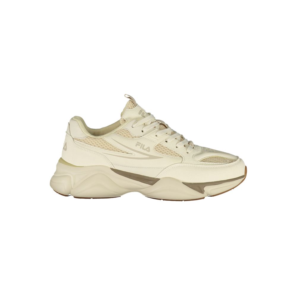 Fila White Polyester Men's Sneaker