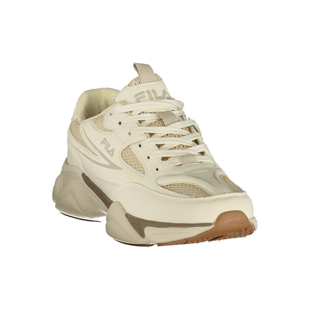 Fila White Polyester Men's Sneaker