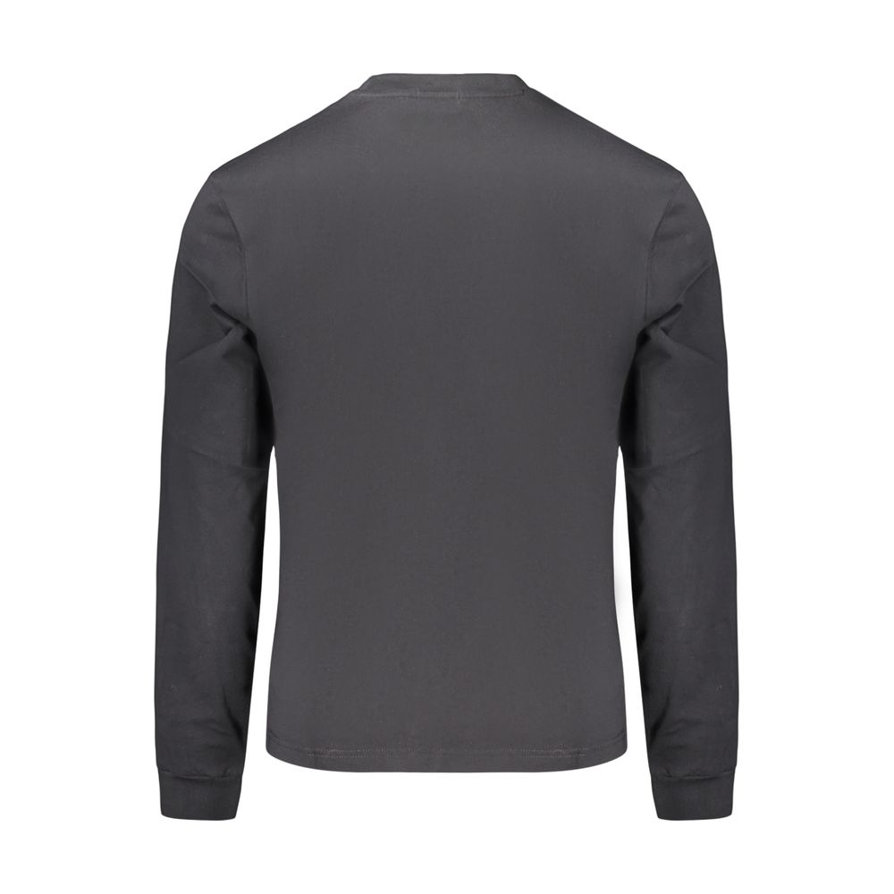 Napapijri Black Cotton Men's T-Shirt