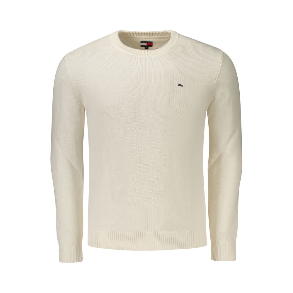 Tommy Hilfiger White Cotton Sweatshirt