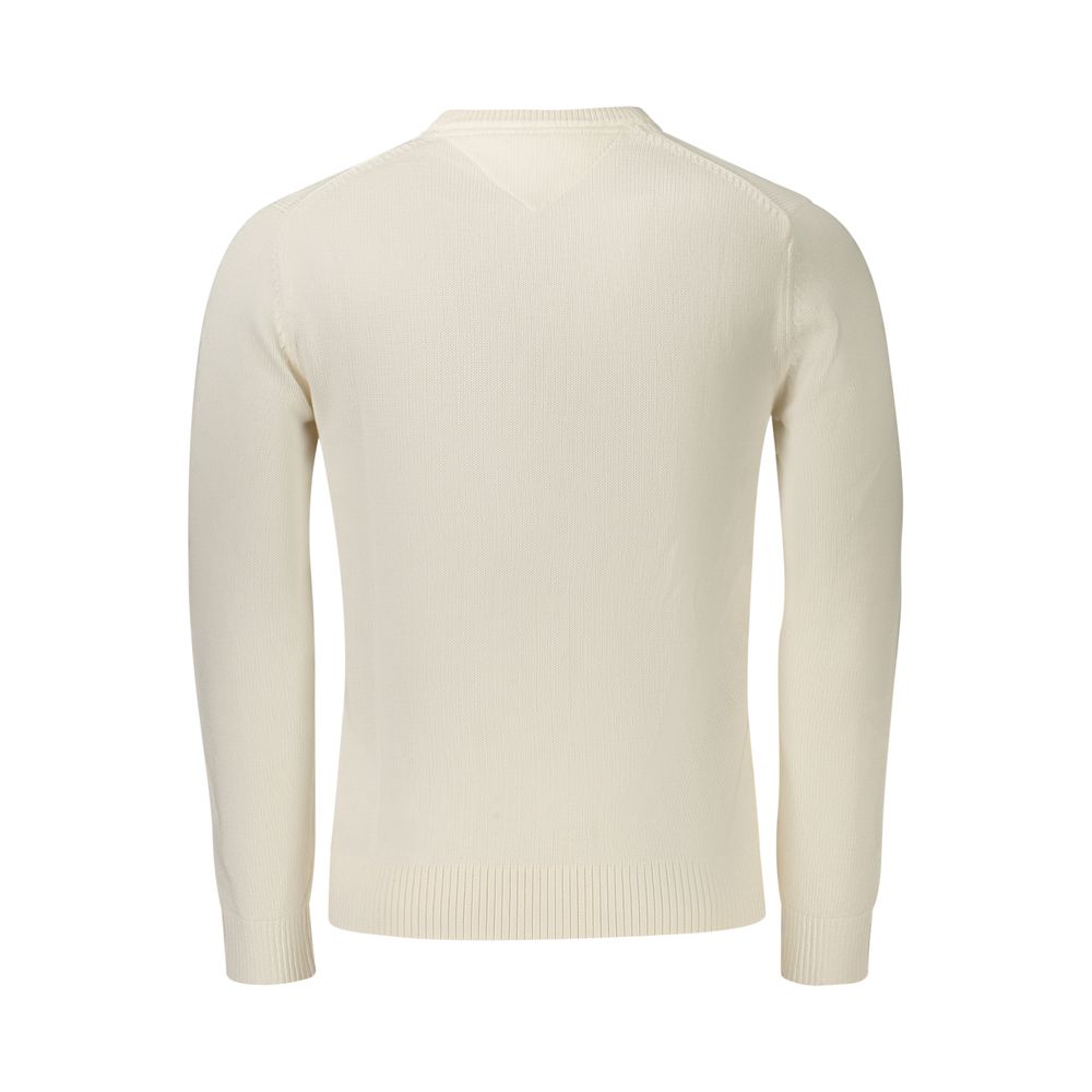 Tommy Hilfiger White Cotton Sweatshirt