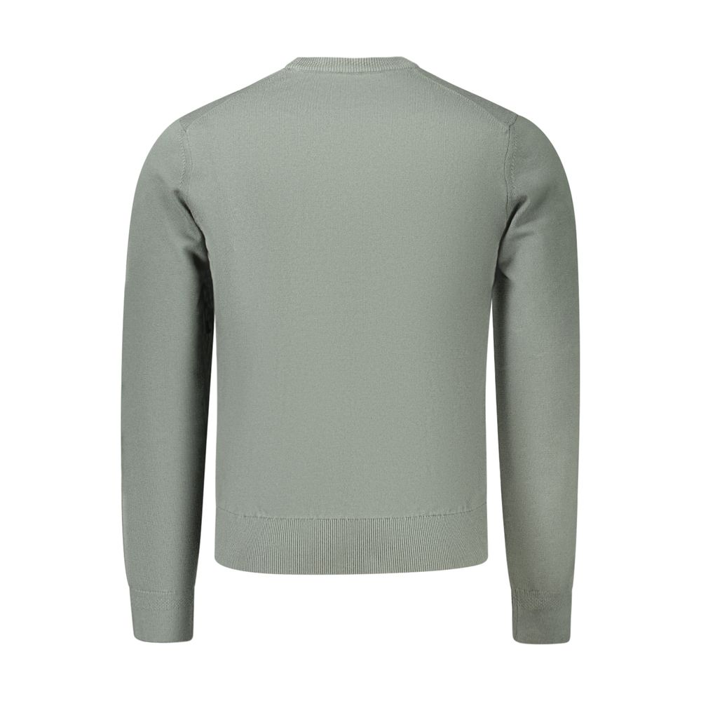 Hugo Boss Green Cotton Sweatshirt