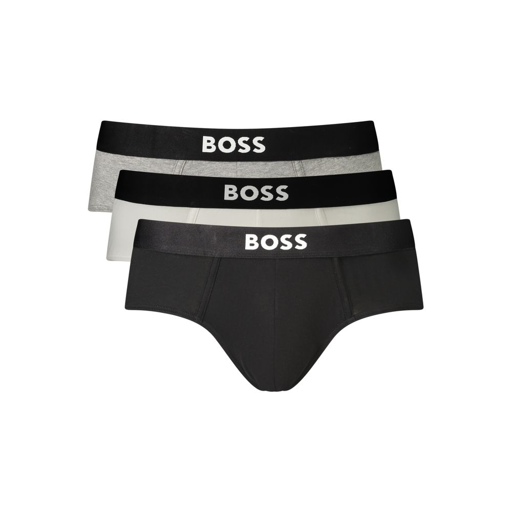 Hugo Boss Black Cotton Briefs