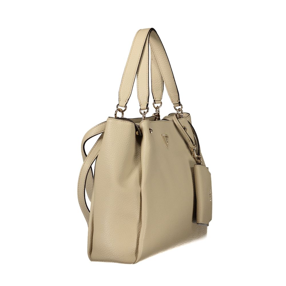 Guess Jeans Beige Polyethylene Handbag