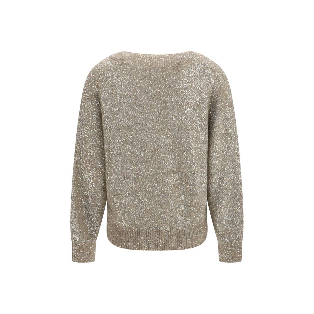 Brunello Cucinelli Beige Polyamide Sweatshirt