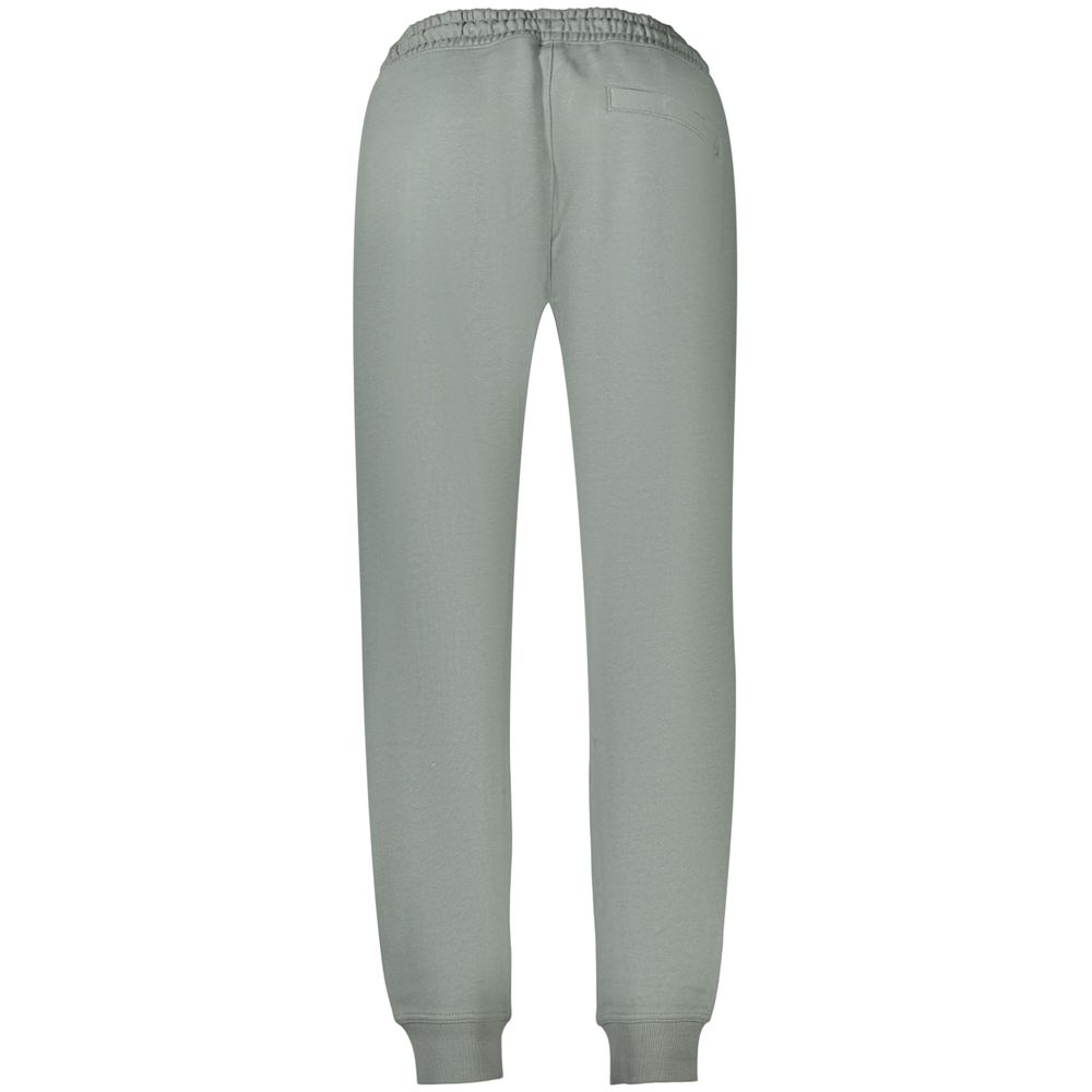 Hugo Boss Green Cotton Men's Trouser