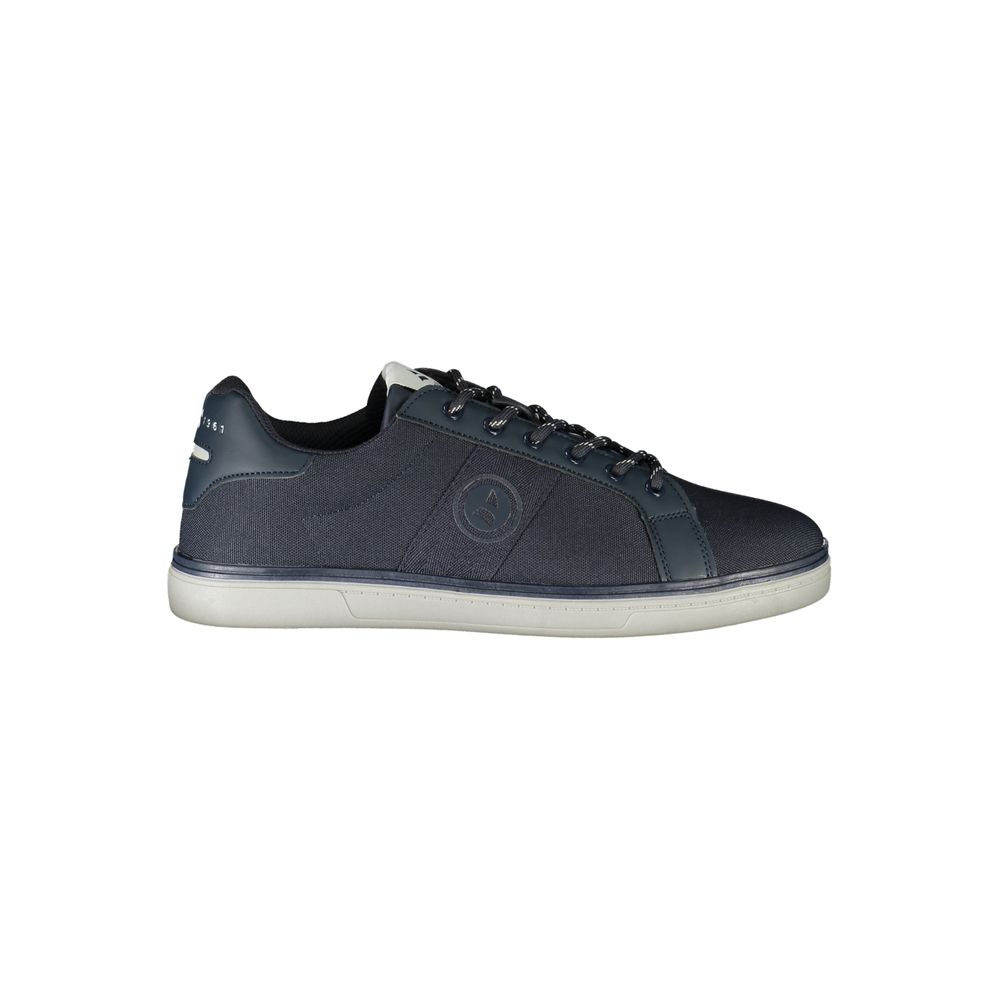 Navigare Blue Polyester Men's Sneaker