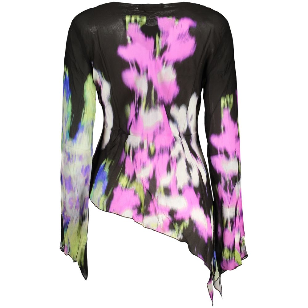 Desigual Black Viscose Women's T-Shirt