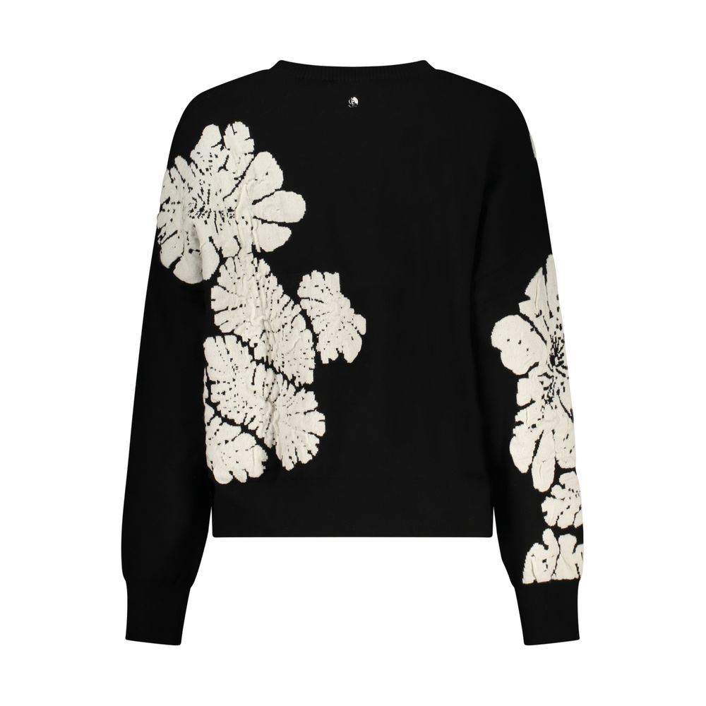 Desigual Black Wool Womens Sweater