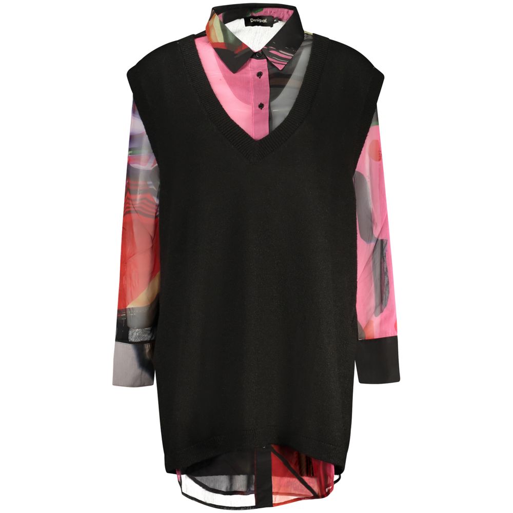 Desigual Nero Polyester Women's Shirt