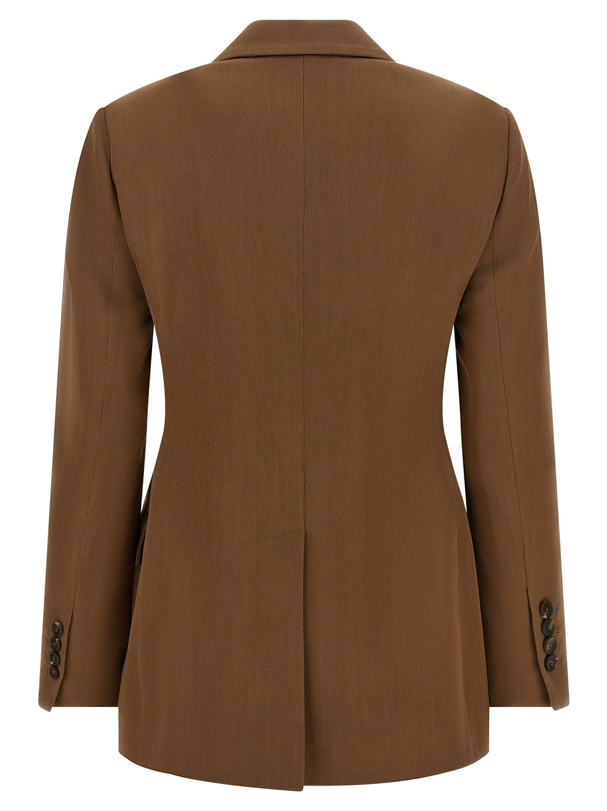 Brunello Cucinelli Brown Virgin Wool Blazer