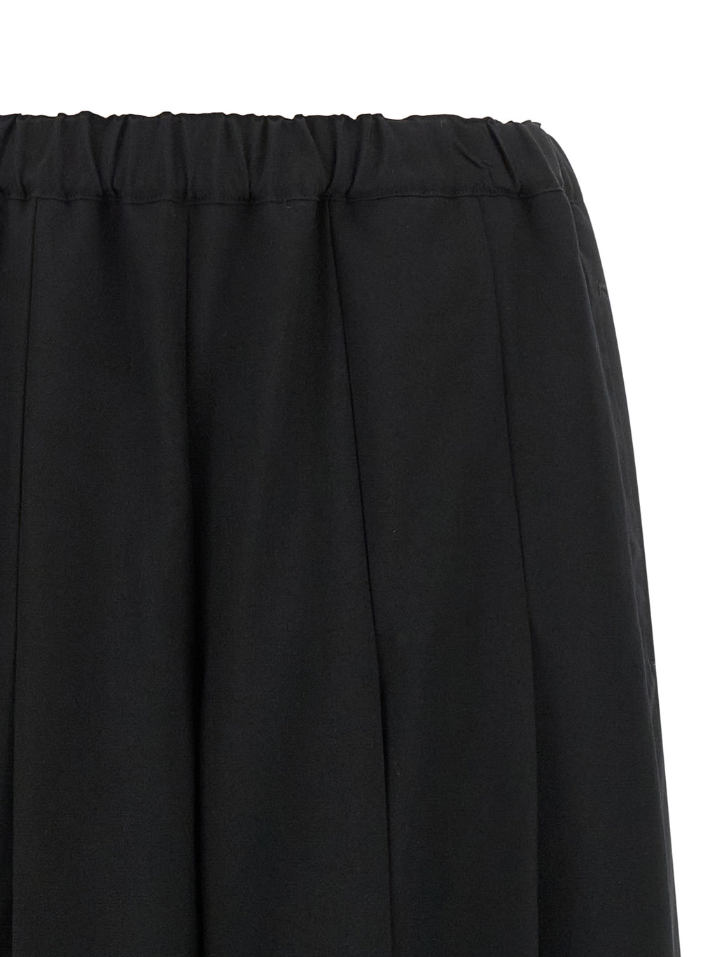Comme Des Garçons Black Wool Casual Pants