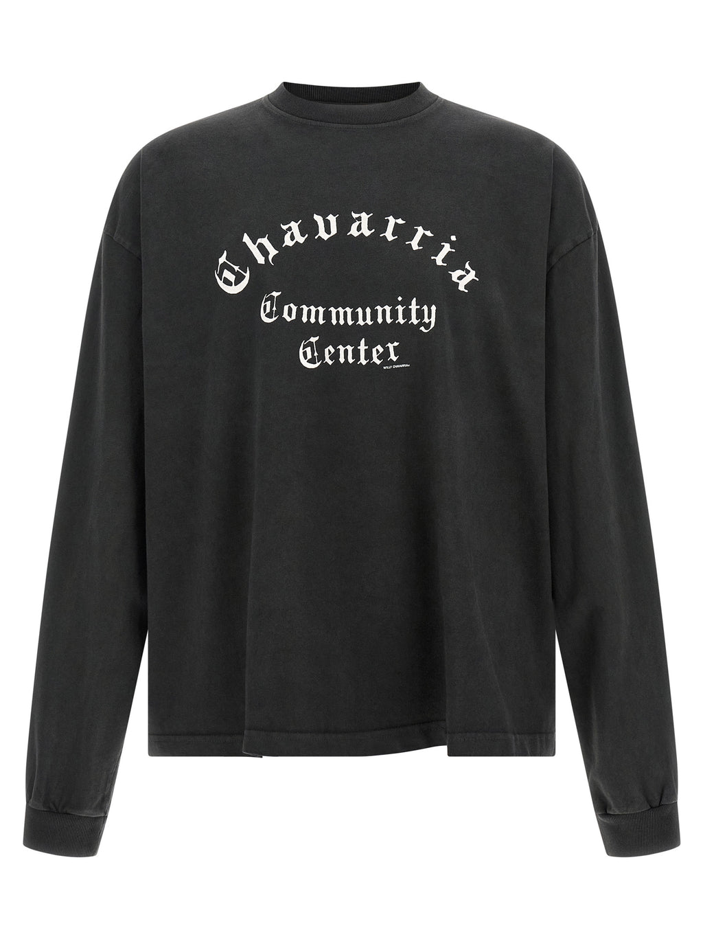 WILLY CHAVARRIA Black Cotton T-Shirt