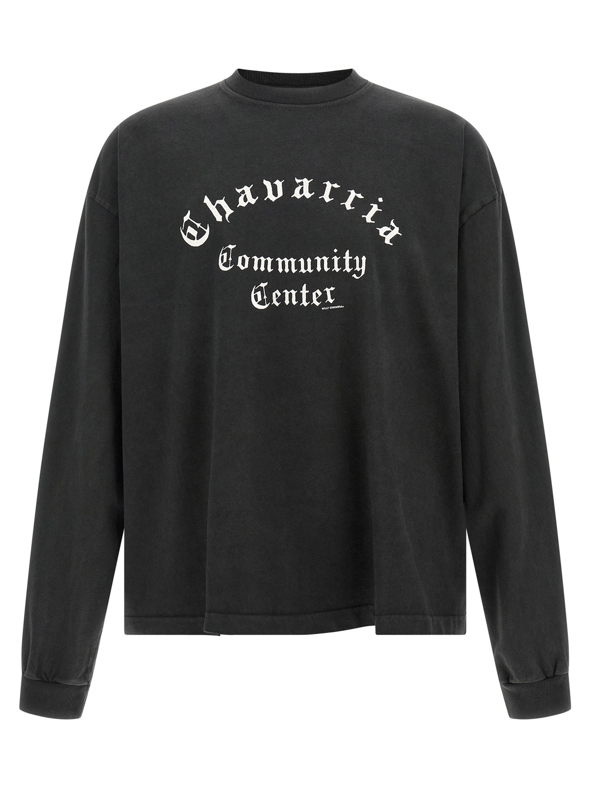WILLY CHAVARRIA Black Cotton T-Shirt