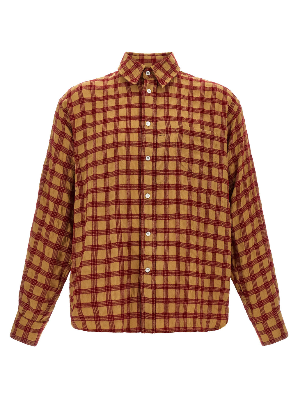 WILLY CHAVARRIA Bordeaux Viscose Blouse