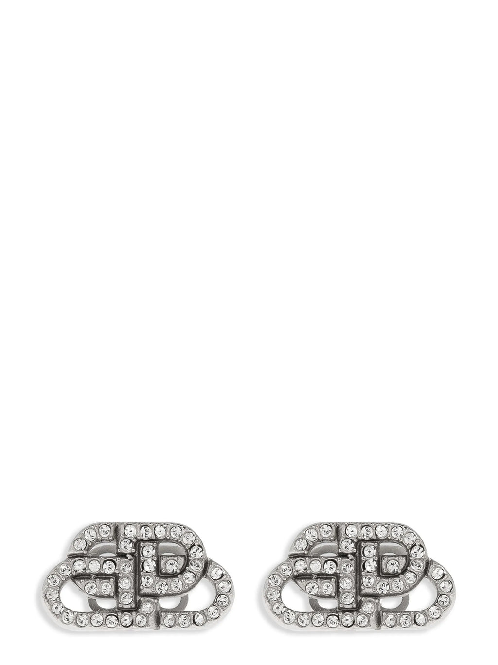 Balenciaga Silver Brass Earrings
