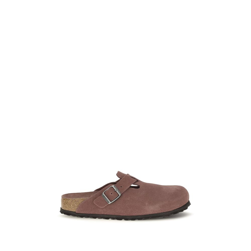 BIRKENSTOCK 1774 Bordeaux Suede Leather Mules