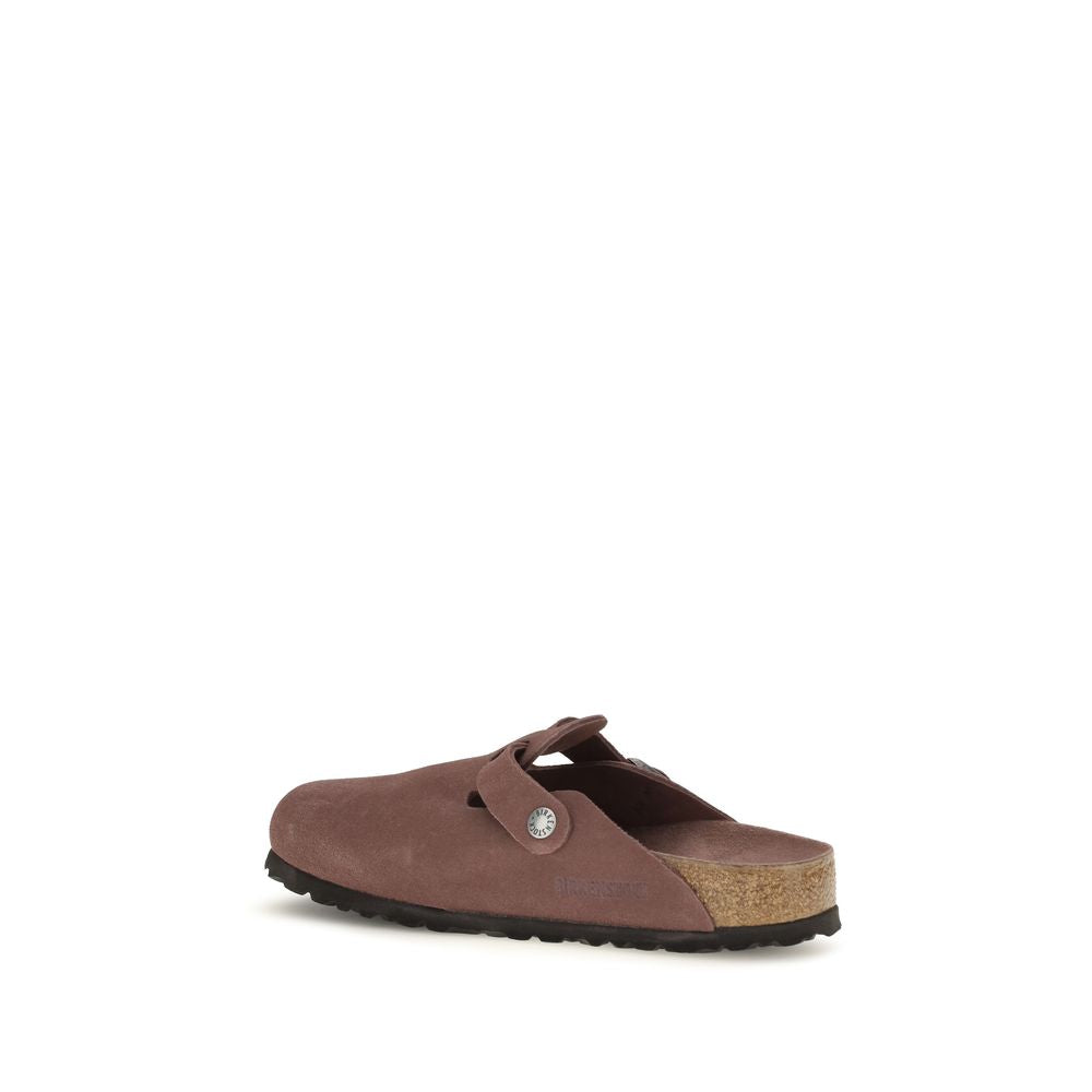 BIRKENSTOCK 1774 Bordeaux Suede Leather Mules