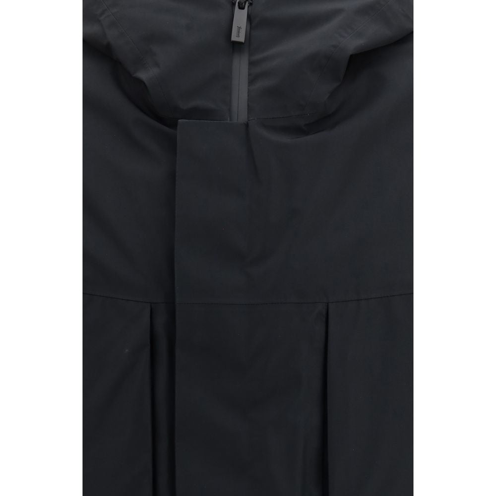 LAMINAR Black Polyester Parka