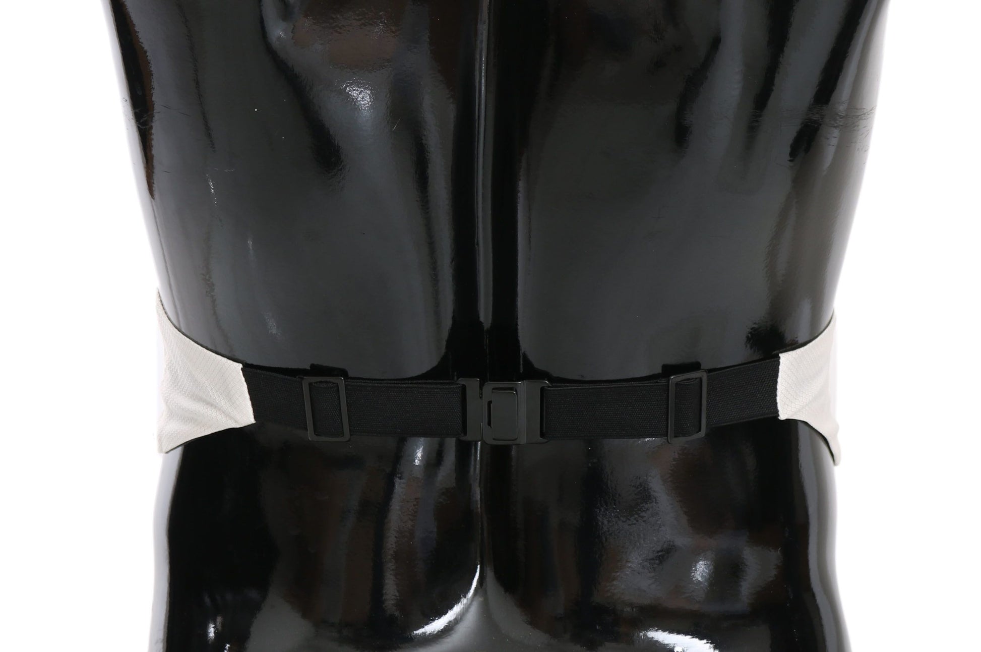Dolce &amp; Gabbana Weißer Herren-Taillengürtel, 100 % Seide, Kummerbund