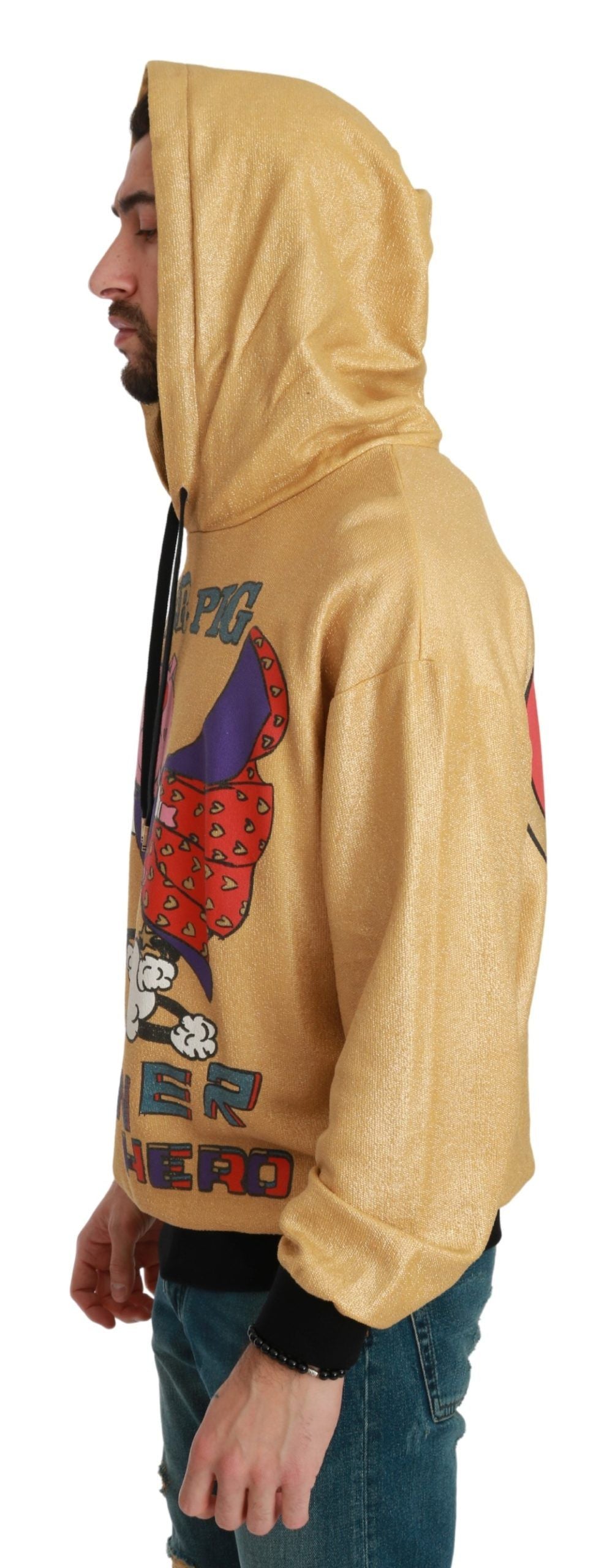 Sweat à capuche Dolce & Gabbana en or cochon de l'année