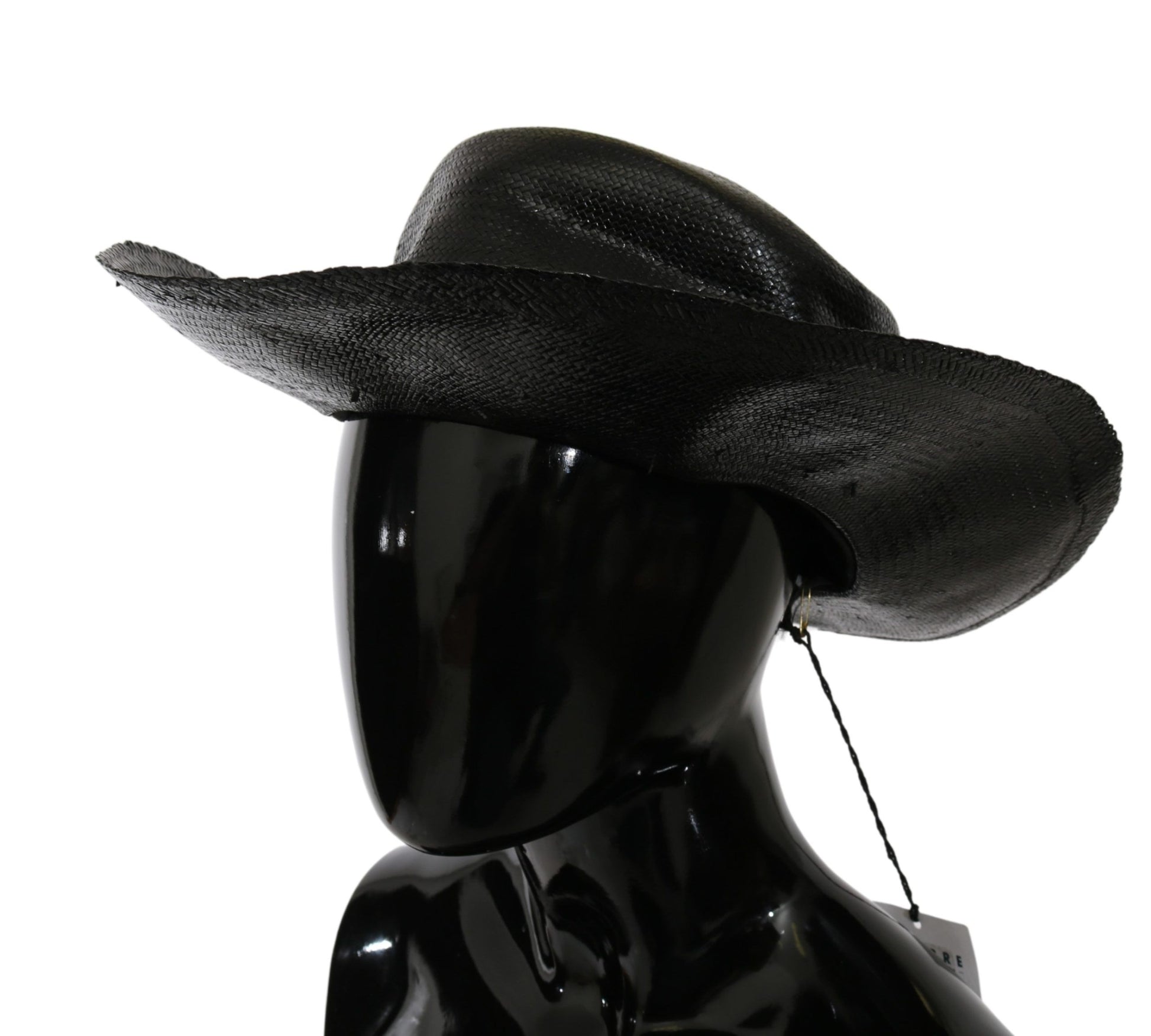Chapeau de cow-boy noir à large bord Costume National