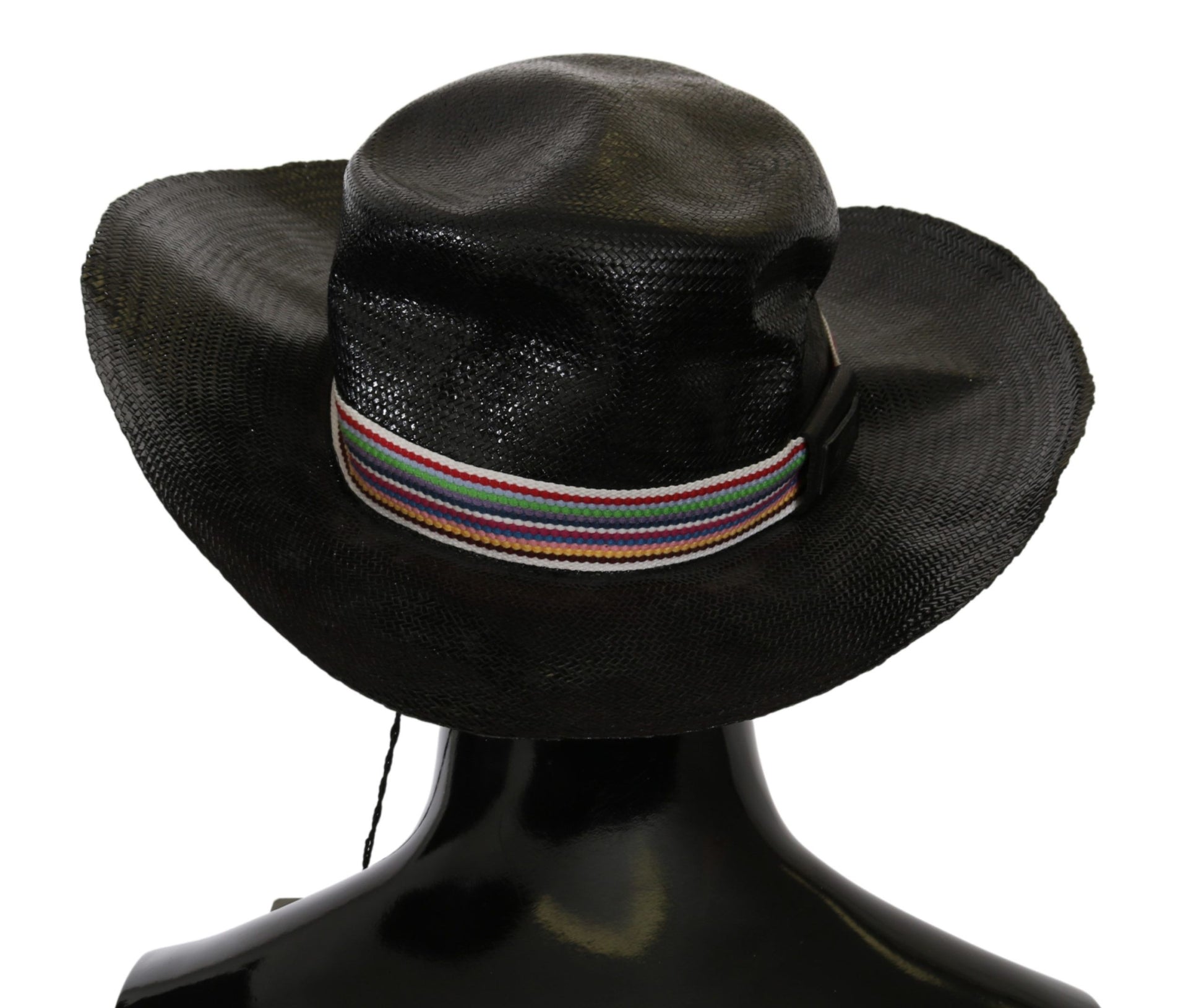 Chapeau de cow-boy noir à large bord Costume National