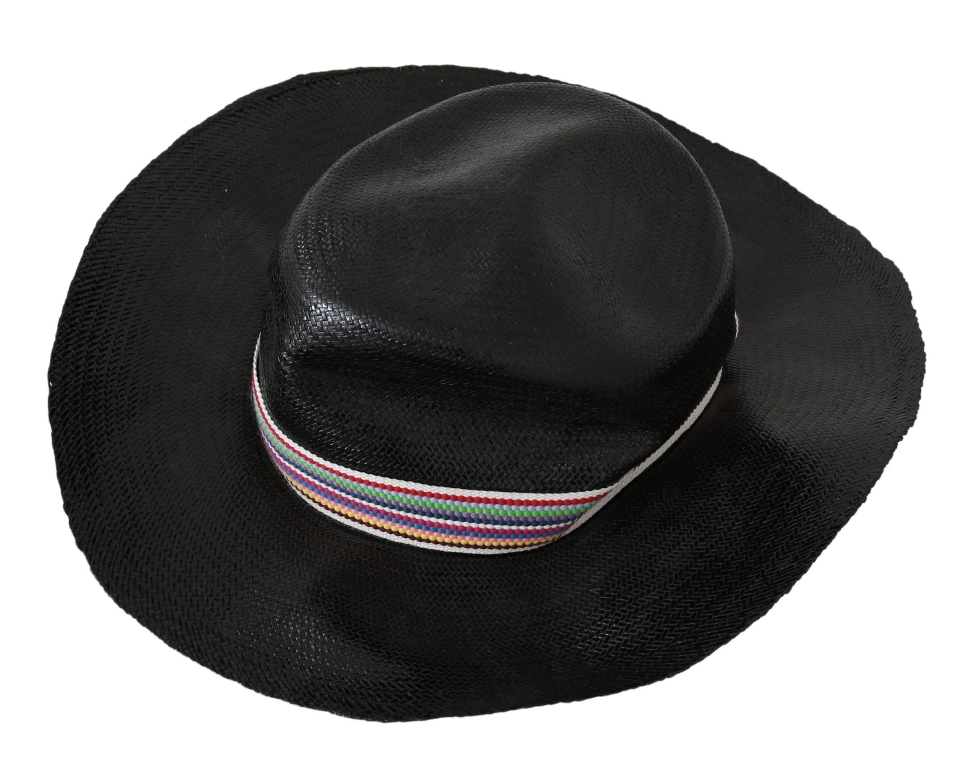 Chapeau de cow-boy noir à large bord Costume National