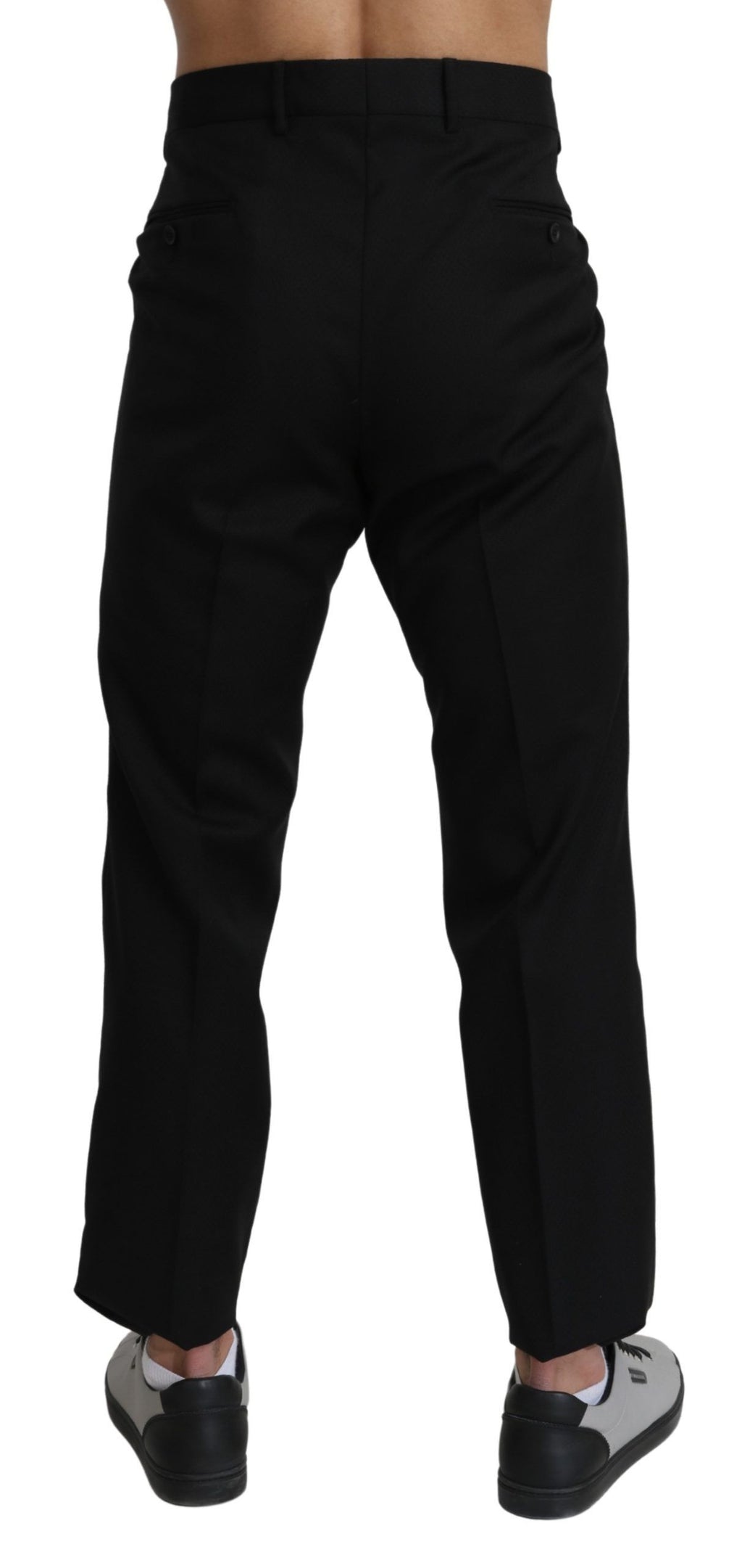 Dolce & Gabbana Black Dress Pants for Men detail view