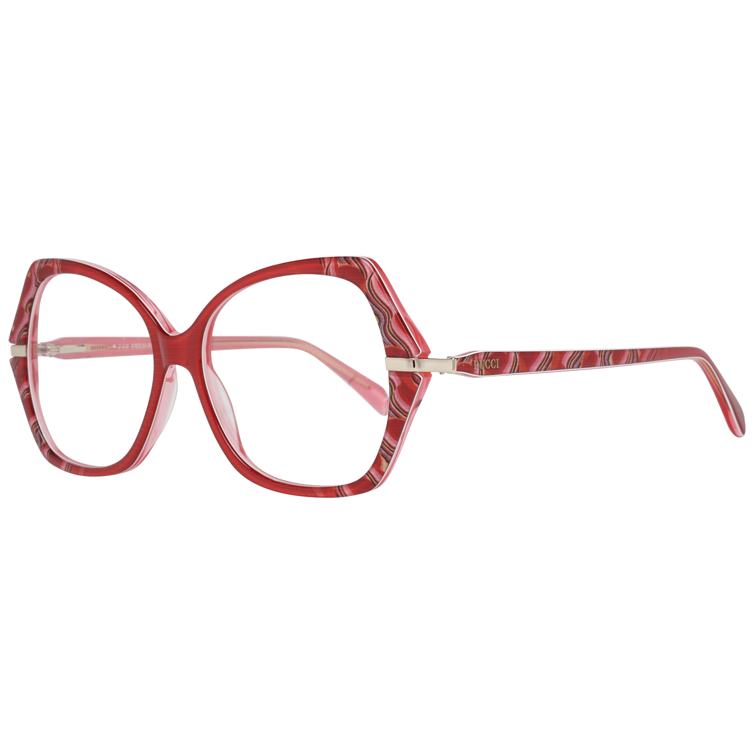 Montures optiques rouges Emilio Pucci pour femme