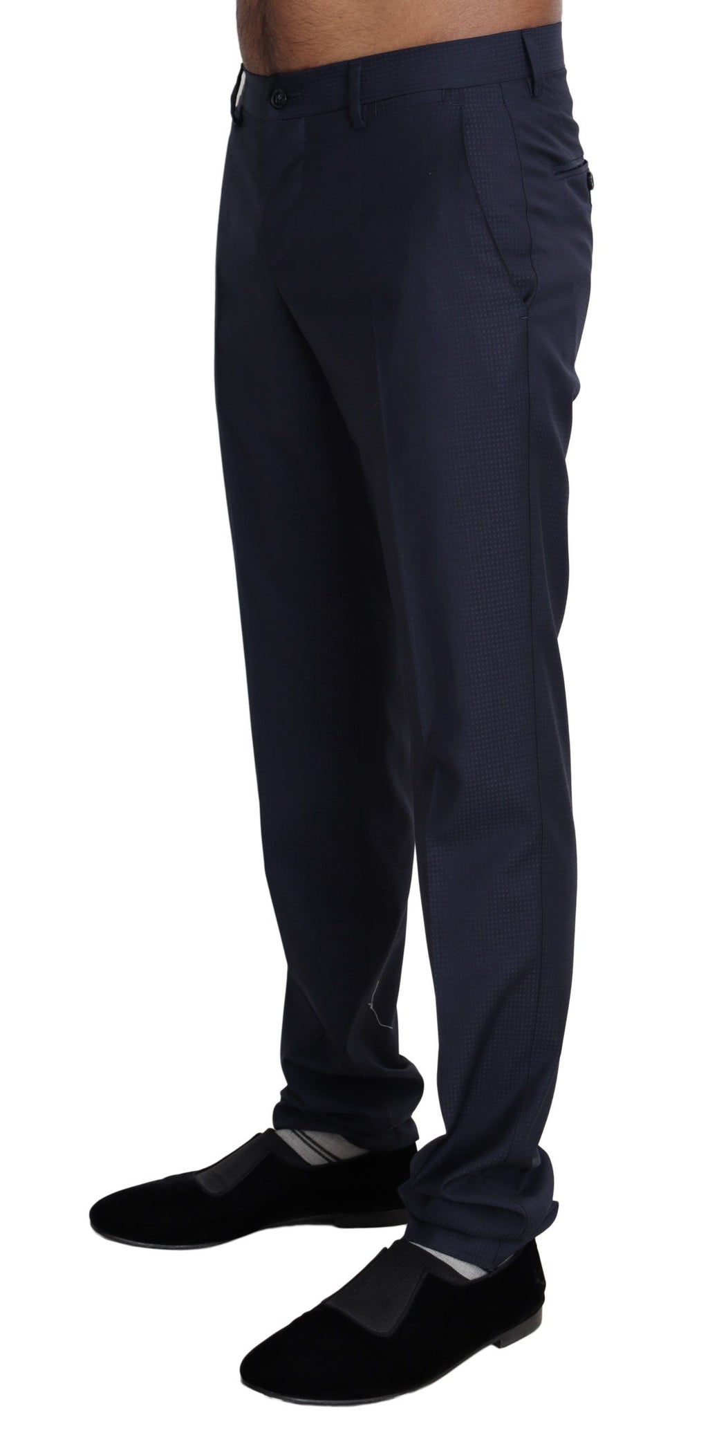Pantalon de costume homme Dolce & Gabbana bleu marine