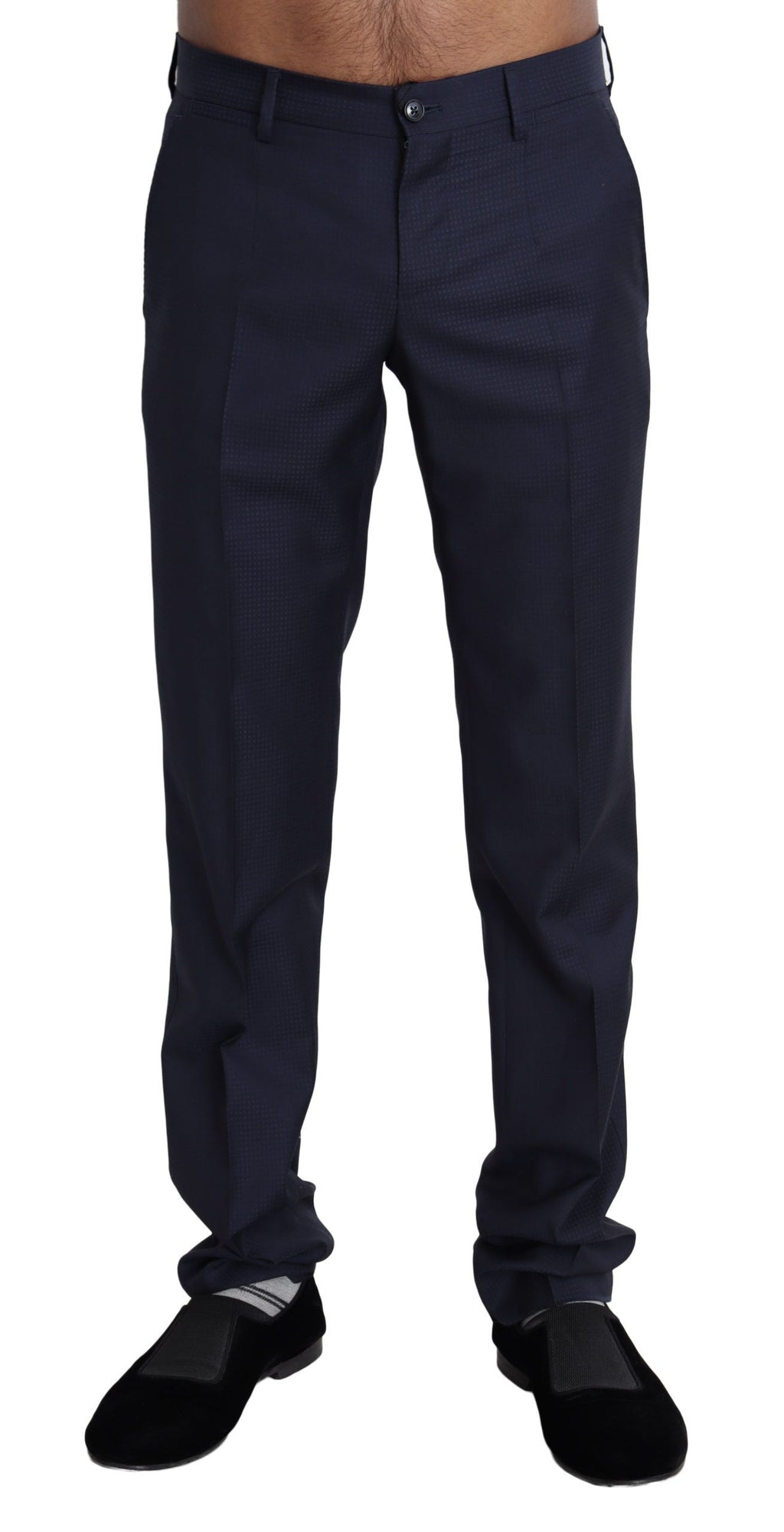 Pantalon de costume homme Dolce & Gabbana bleu marine