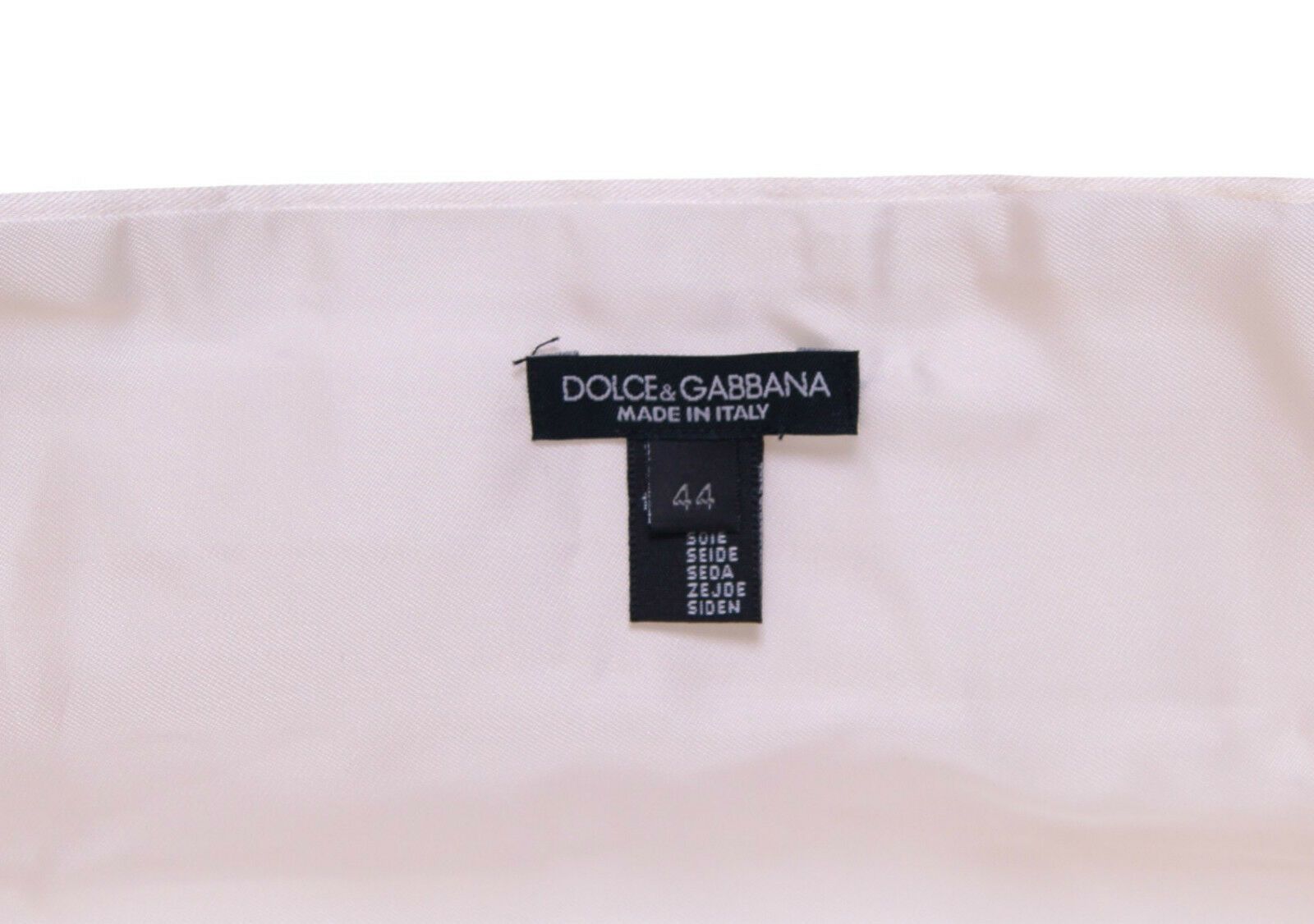 Dolce &amp; Gabbana Weißer Smokinggürtel mit Kummerbund