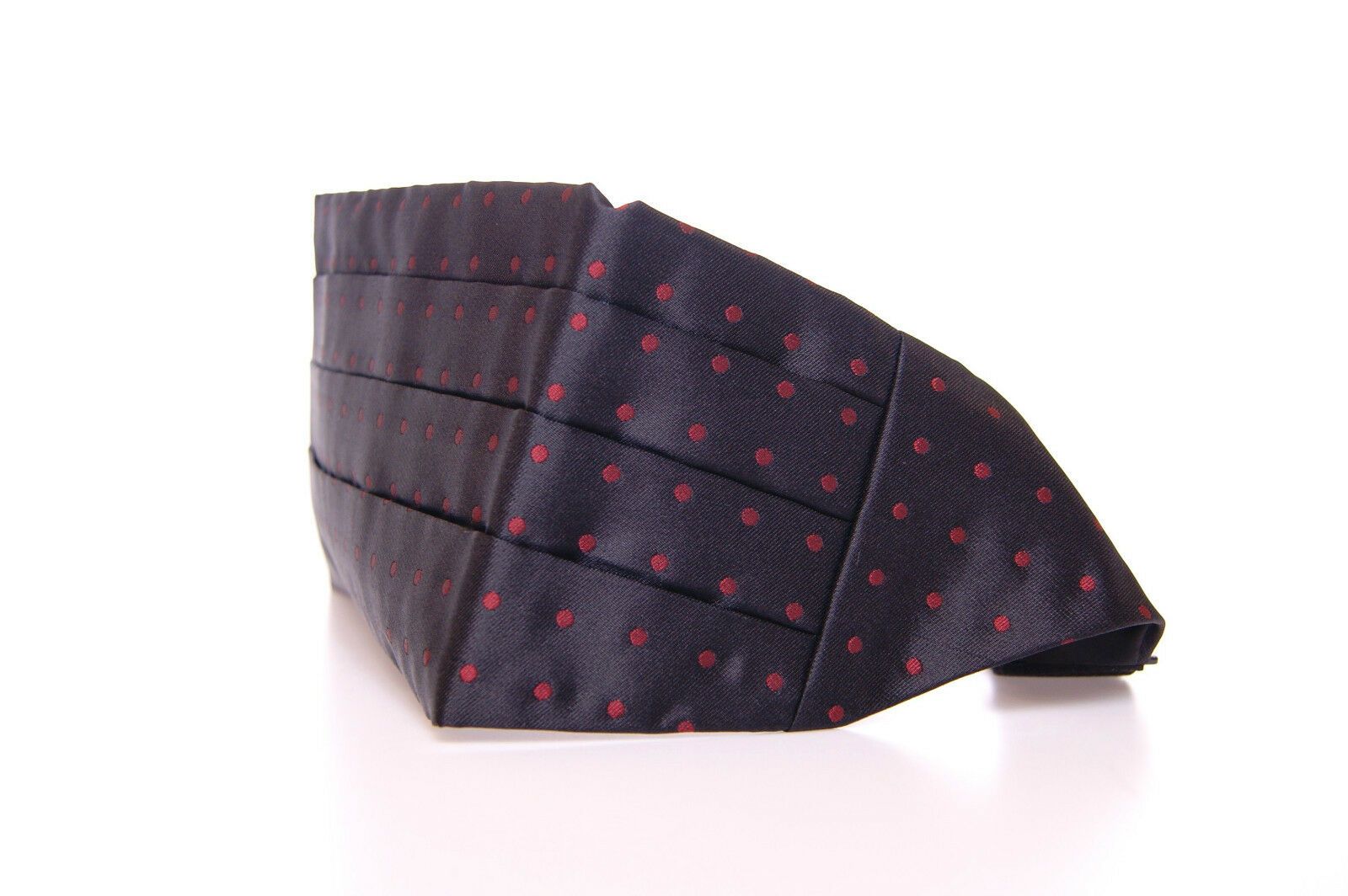 Dolce &amp; Gabbana – Schwarzer Smokinggürtel mit Kummerbund