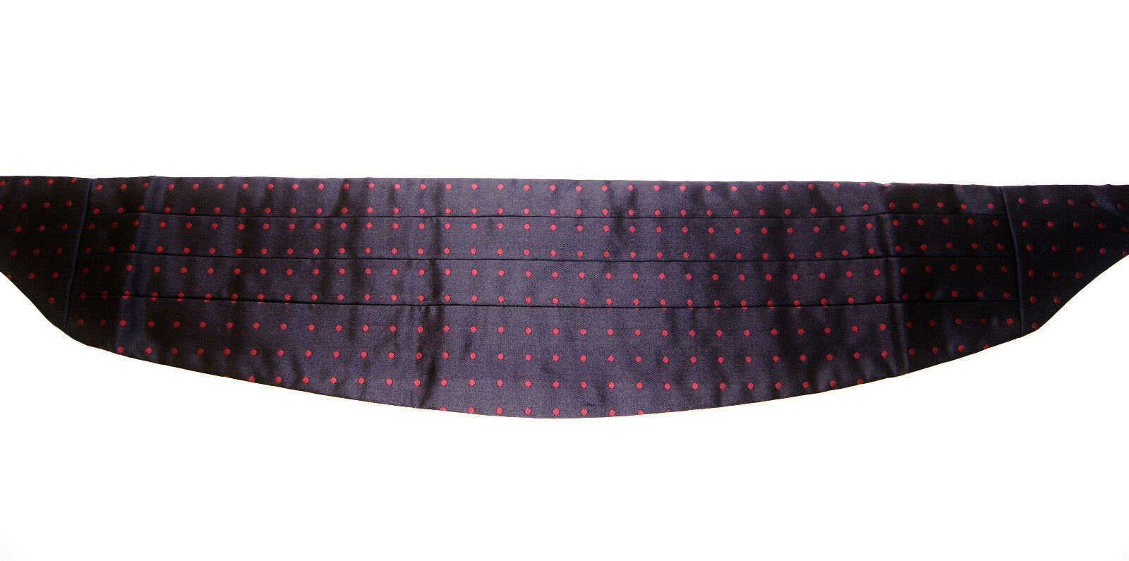 Dolce &amp; Gabbana – Schwarzer Smokinggürtel mit Kummerbund