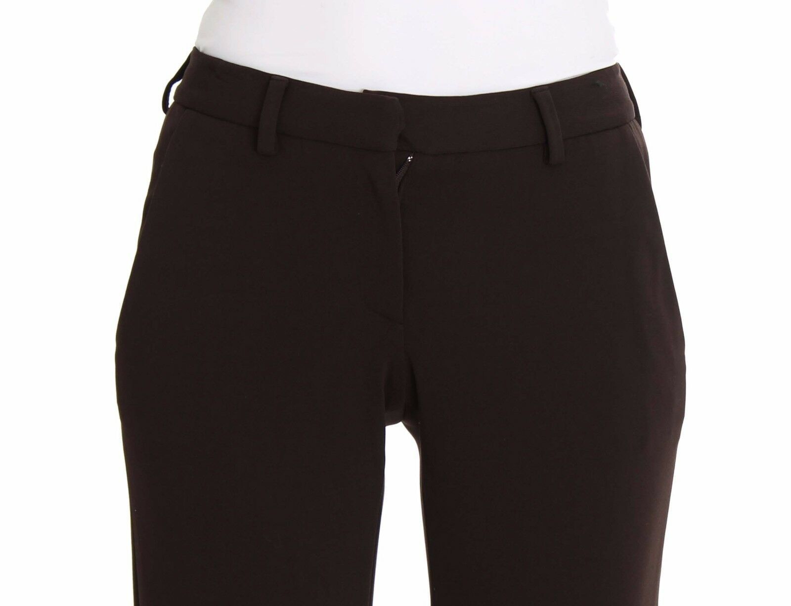 Pantalon décontracté extensible marron Ermanno Scervino