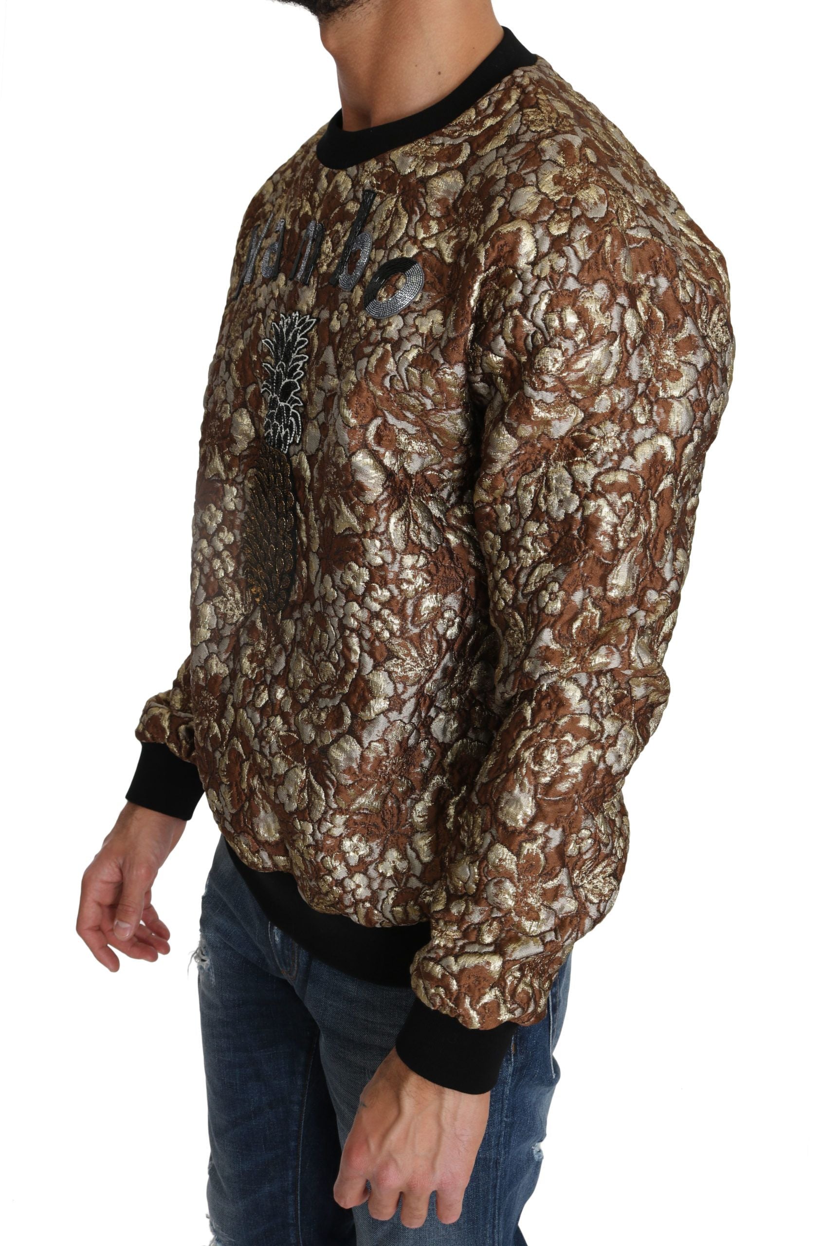Pull Dolce & Gabbana multicolore en jacquard MAMBO avec ananas